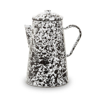 Black and White Patterned Teapot | Hygge
