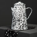 Black and White Patterned Teapot | Hygge