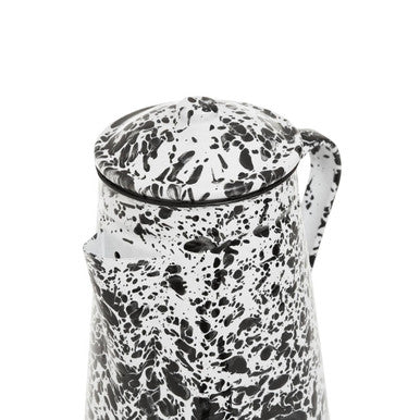 Black and White Patterned Teapot | Hygge