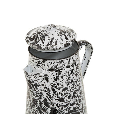 Black and White Patterned Teapot | Hygge