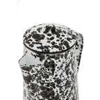 Hygge Black And White Patterned Coffee Pot