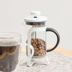 Matte White Cafetiere 350Ml | Akeala