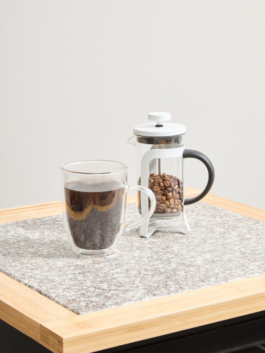 Matte White Cafetiere 350Ml | Akeala