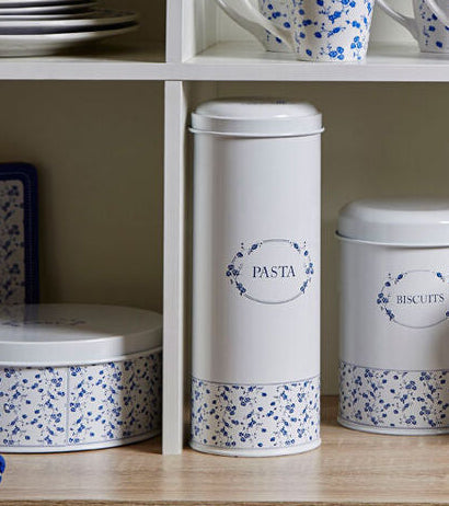 Pasta Canister | Blue Rose