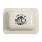 Cream Butter Dish | Vintage Home