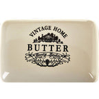 Cream Butter Dish | Vintage Home