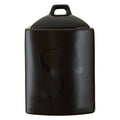 Stoneware Sugar Canister | Black Text
