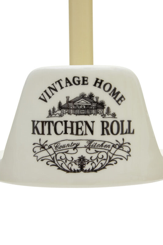 Cream Kitchen Roll Holder | Vintage Home