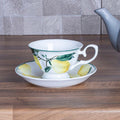 Lemon Tree Cup and Saucer | Orchard Fruits