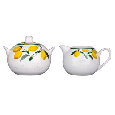 Lemon Tree Sugar and Cream Set | Orchard Fruits
