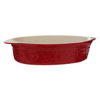 1400Ml Red Baking Dish | Sweet Heart