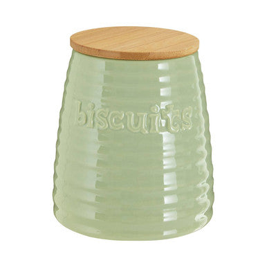 Green Dolomite Biscuit Canister | Winnie