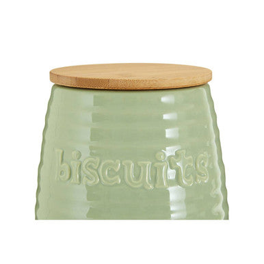 Green Dolomite Biscuit Canister | Winnie