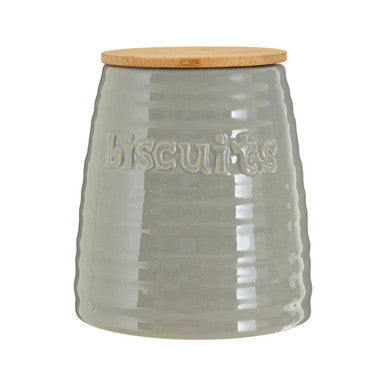 Grey Dolomite Biscuit Canister | Winnie