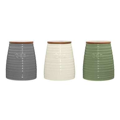 Cream Dolomite Tea Canister | Winnie