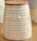 Cream Dolomite Tea Canister | Winnie