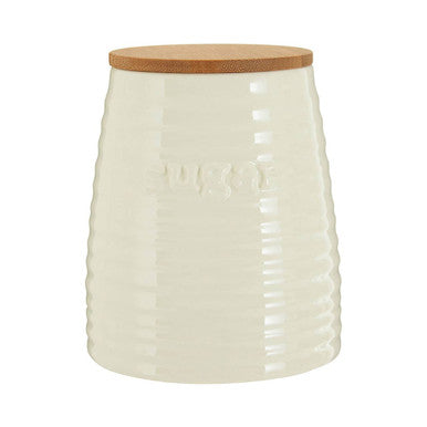 Cream Dolomite Sugar Canister | Winnie