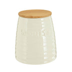 Cream Dolomite Biscuit Canister | Winnie