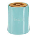 Blue Ceramic Biscuit Canister | Fletcher
