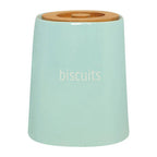 Blue Ceramic Biscuit Canister | Fletcher