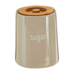 Beige Ceramic Sugar Canister | Fletcher