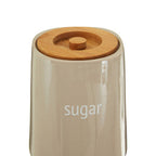 Beige Ceramic Sugar Canister | Fletcher