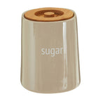 Beige Ceramic Sugar Canister | Fletcher