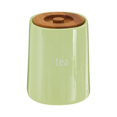 Green Ceramic Tea Canister | Fletcher