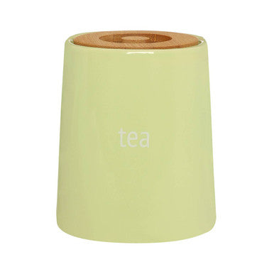 Green Ceramic Tea Canister | Fletcher