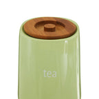 Green Ceramic Tea Canister | Fletcher