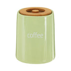 Green Ceramic Coffee Canister | Fletcher