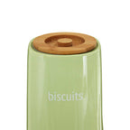 Green Ceramic Biscuit Canister | Fletcher