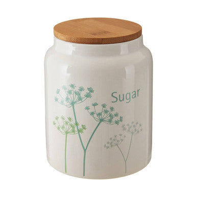 Sugar Canister | Cow Parsley