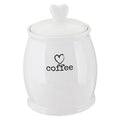 White Dolomite Coffee Canister | Charm