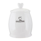 White Dolomite Coffee Canister | Charm