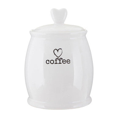 White Dolomite Coffee Canister | Charm