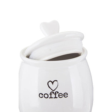 White Dolomite Coffee Canister | Charm