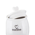 White Dolomite Coffee Canister | Charm
