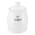 White Dolomite Sugar Canister | Charm