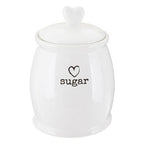 White Dolomite Sugar Canister | Charm