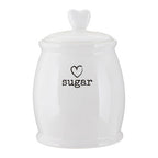 White Dolomite Sugar Canister | Charm