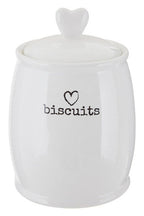 White Dolomite Biscuit Canister | Charm