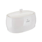 White Dolomite Bread Bin | Charm