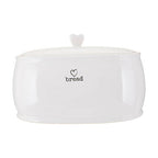 White Dolomite Bread Bin | Charm