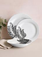 Prince 12 Piece Black Dinner Set | Avie