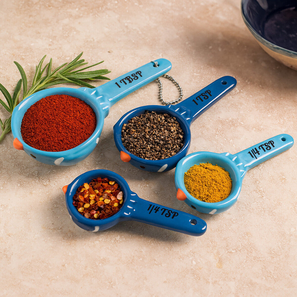 Set of 4 Birdy Measuring Spoons | Pretty Things