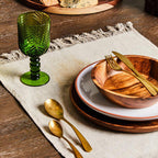 Terracotta White Glazed Dinner Plate | Calisto