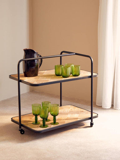 Terracotta Black Glazed Pitcher | Calisto