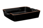 Terracotta Black Glazed Oven to Table Dish | Calisto