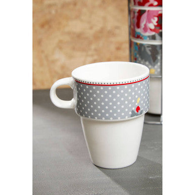 Set of Four Stackable Mugs with Stand | Pippa